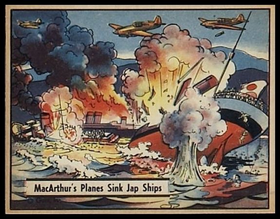 R164 58 MacArthur's Planes Sink Jap Ships.jpg